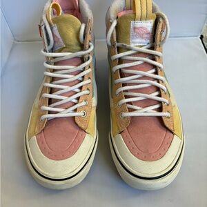 Vans Shoes Pastel Rainbow Colorblock US Size Women’s 7.5 Pre-0wned
